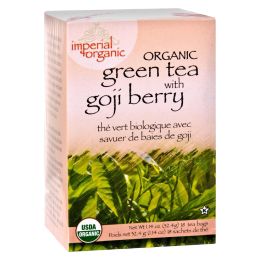 Uncle Lee's Imperial Organic Green Tea with Goji Berry - 18 Tea Bags