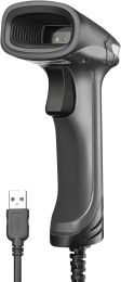 Eyoyo USB QR 2D Barcode Scanner, Handheld Wired Bar Code Reader PDF417 Data Matrix for Mobile Payment, Pos System, Supermarket Inventory Management, P