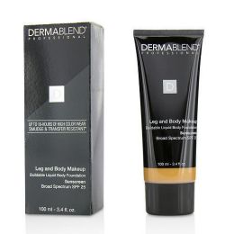 Dermablend by Dermablend Leg and Body Make Up Buildable Liquid Body Foundation Sunscreen Broad Spectrum SPF 25 - #Medium Bronze 45N --100ml/3.4oz