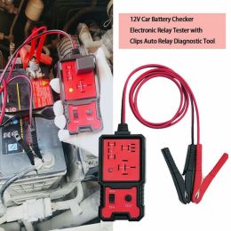 12V Electronic Automotive Relay Tester Auto Car Diagnostic Battery Checker Tool Automobile Relay Tester Analyzer  YJ