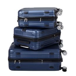 3-in-1 Expandable Luggage Set, Hardshell Suitcase with TSA Lock, Spinner Carry on 20" 24" 28" XH
