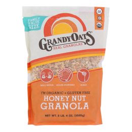 Grandyoats Granola Gluten-Free Honey Nut - Case of 4 - 36 OZ