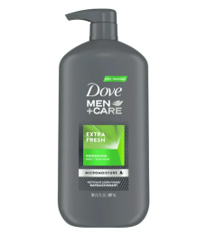 Dove Men+Care Body Wash and Face Wash Extra Fresh 30 oz