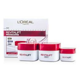 L'oreal By L'oreal Revital Lift Programme: Day Cream + Eye Cream + Night Cream --3pcs For Women