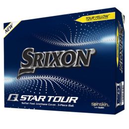 Srixon Q-Star Tour Golf Ball Yellow Dozen