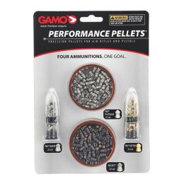 Gamo .22cal Assorted Performance Pellets Combo Pack (225 Count)