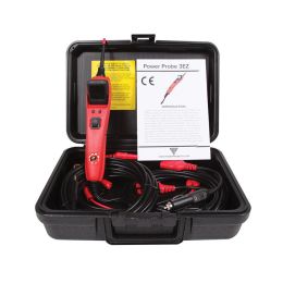 Car Diagnostic Service Tool Auto Test Tools 0 to 70 V Digital Voltmeter Kit With Case and Accesories (Peak to Peak Mode: 0 to 70V, Color: Red)